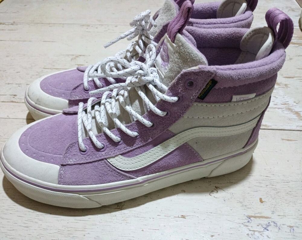 Vans Cold Weather Hydroguard Sneakers Ultra Cush High Top All Trac Sz8 Women's